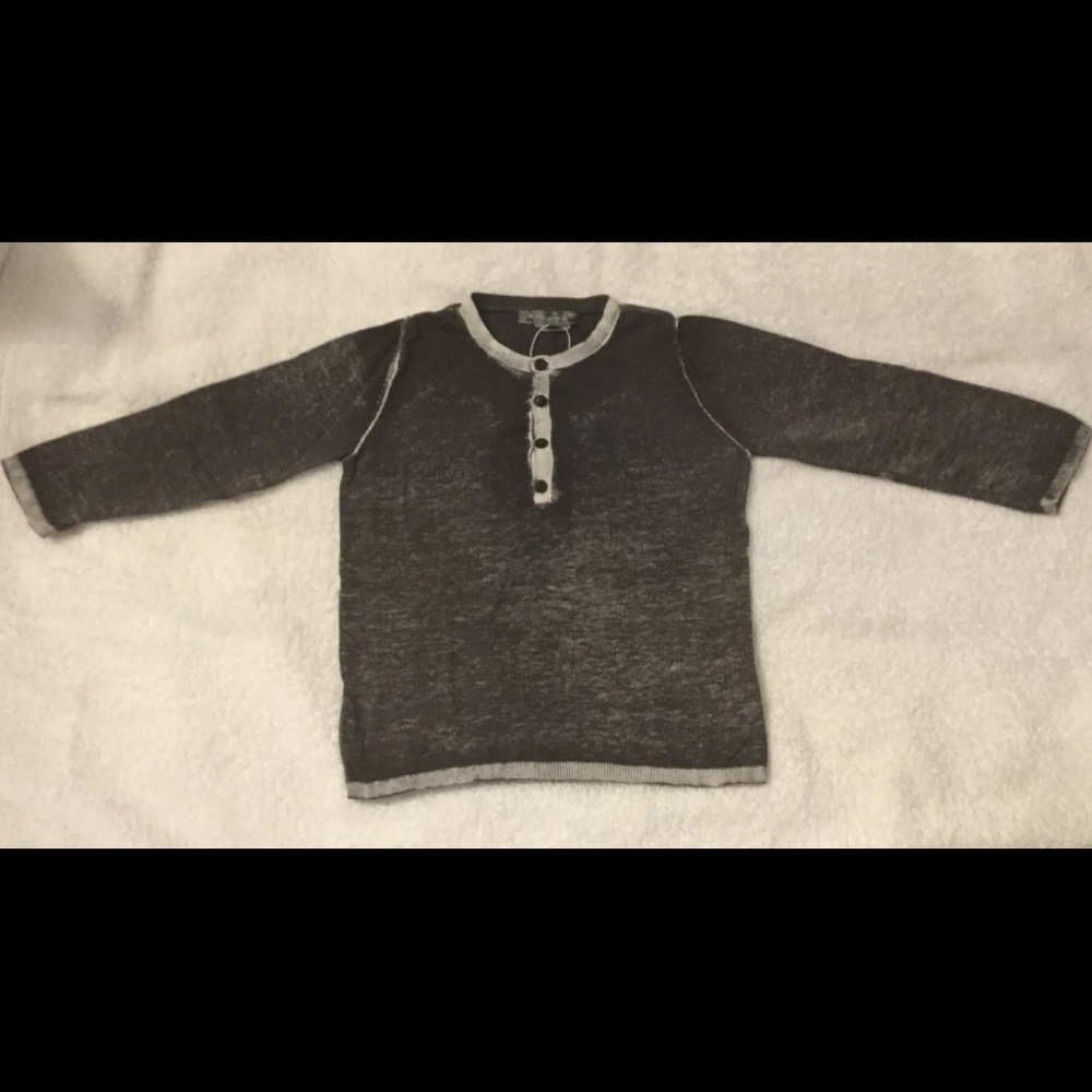 Bonpoint Boys crew neck thin knit sweater Sz 2/3